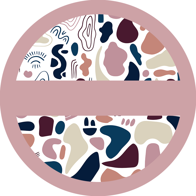 Personalized Pocket Mirror - Abstract