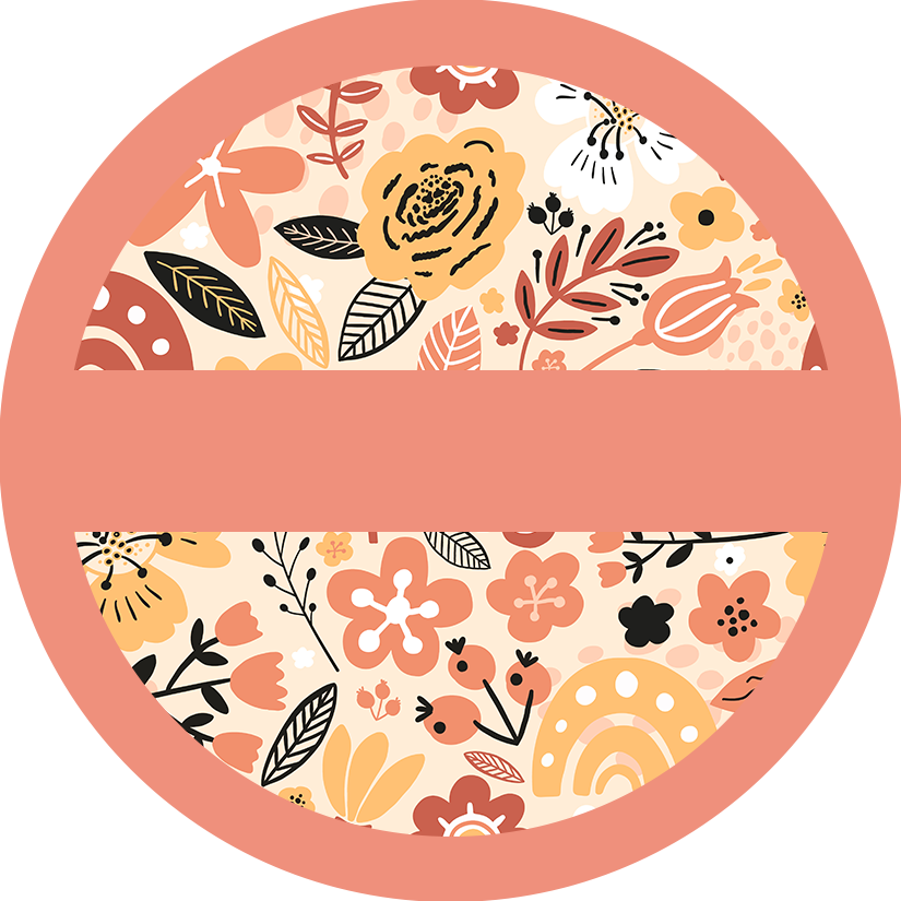 Personalized Pocket Mirror - Abstract