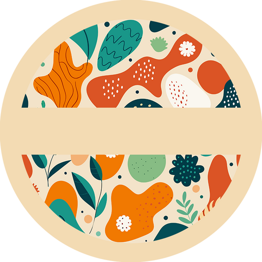 Personalized Pocket Mirror - Abstract