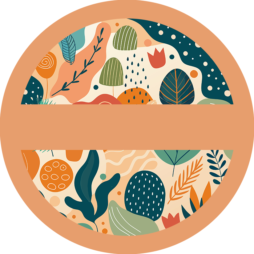 Personalized Pocket Mirror - Abstract