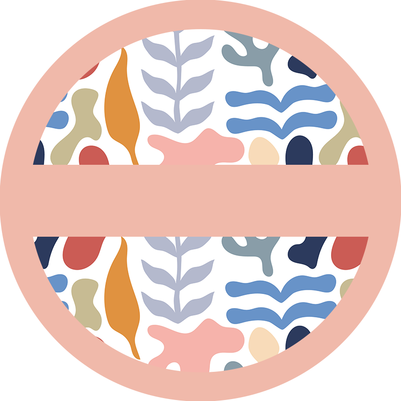 Personalized Pocket Mirror - Abstract