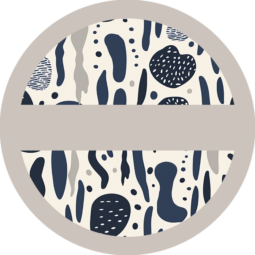 Personalized Pocket Mirror - Abstract