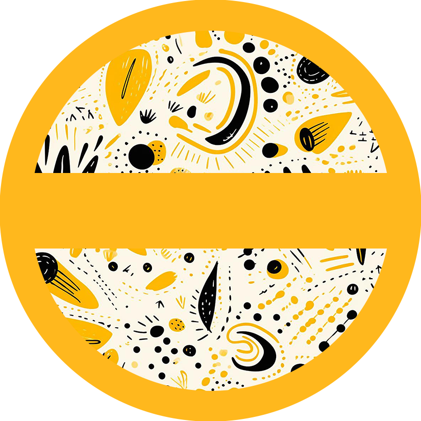 Personalized Pocket Mirror - Abstract