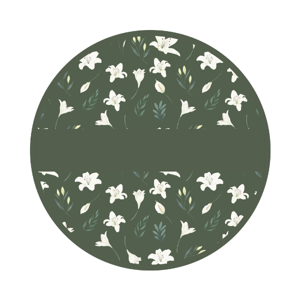Personalized Pocket Mirror - Floral