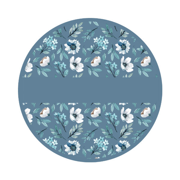 Personalized Pocket Mirror - Floral