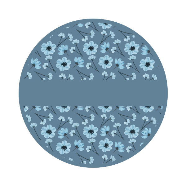 Personalized Pocket Mirror - Floral