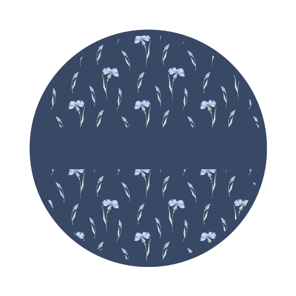 Personalized Pocket Mirror - Floral