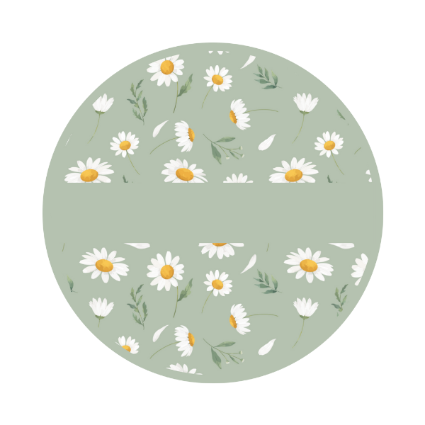 Personalized Pocket Mirror - Floral