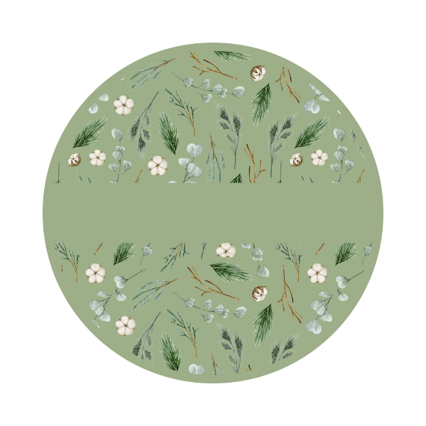 Personalized Pocket Mirror - Floral