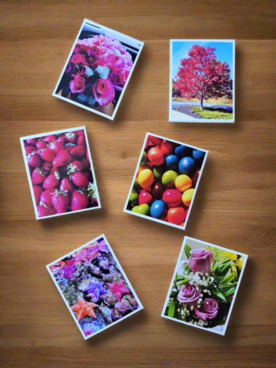 Medium Photo Magnets - Set of 6