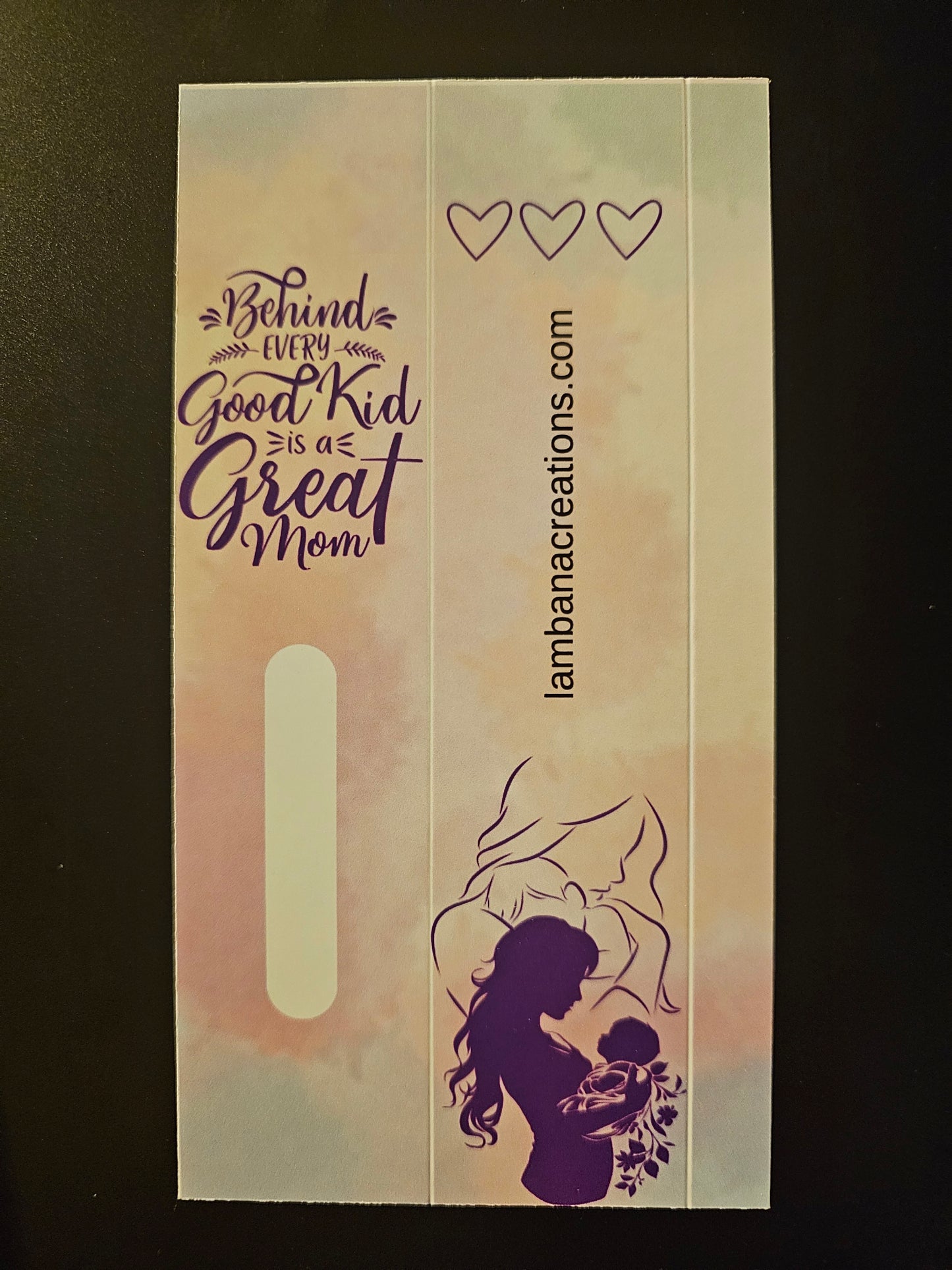 Mother's Day Rose Gel Pen/Heart Pen in Mini Sleeve