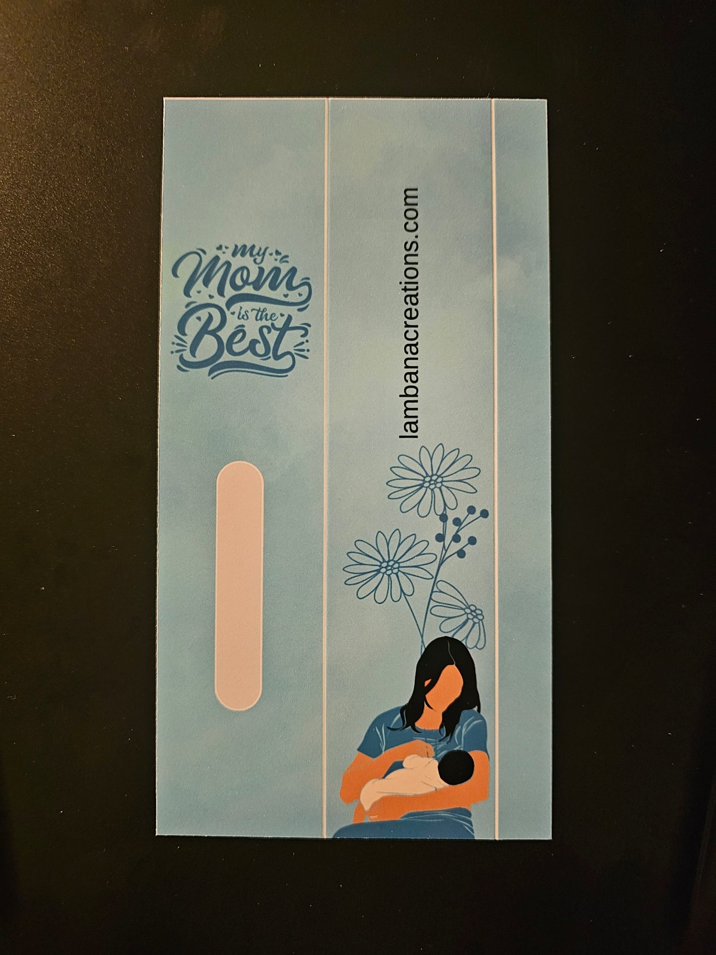 Mother's Day Rose Gel Pen/Heart Pen in Mini Sleeve