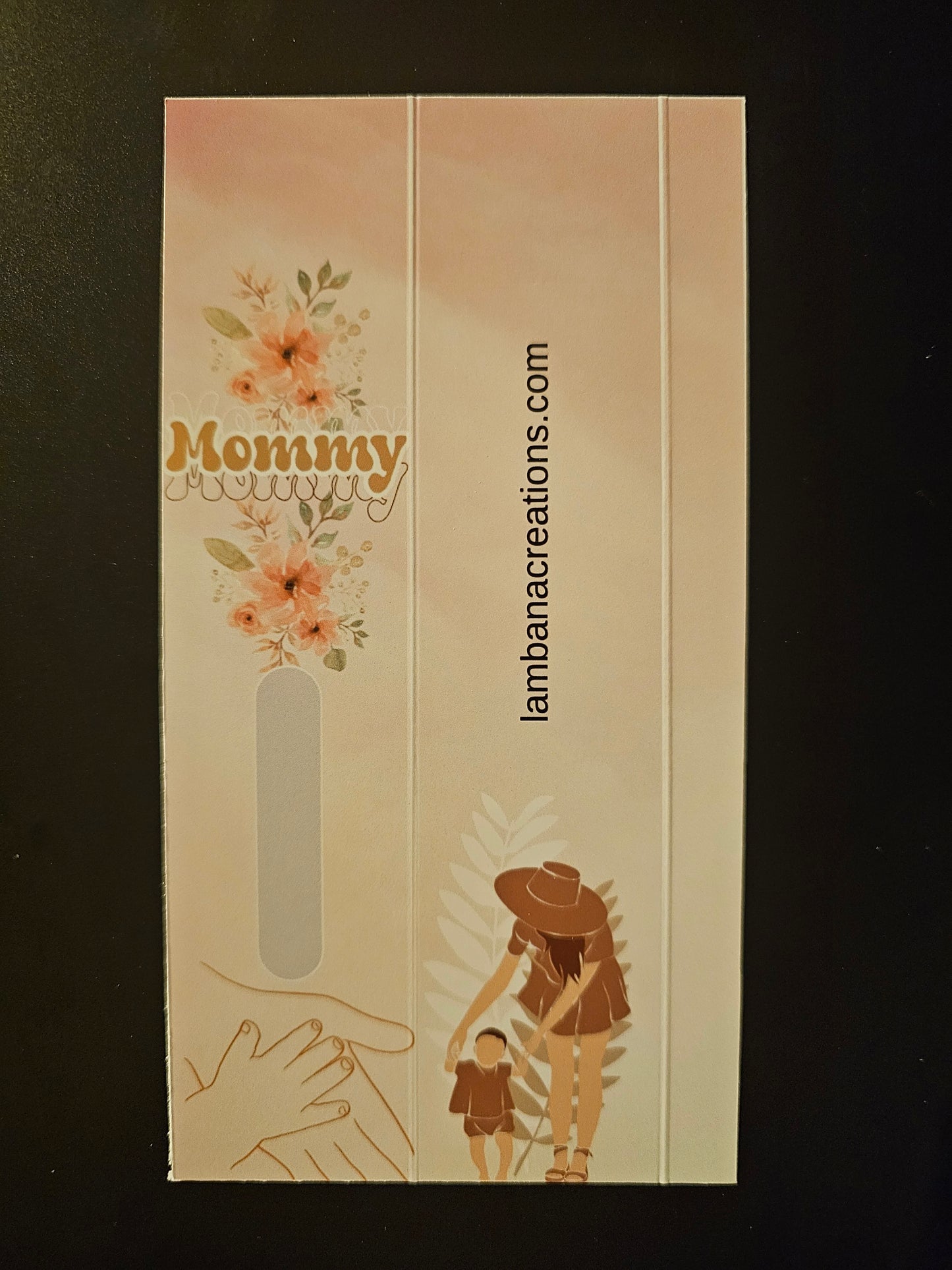 Mother's Day Rose Gel Pen/Heart Pen in Mini Sleeve