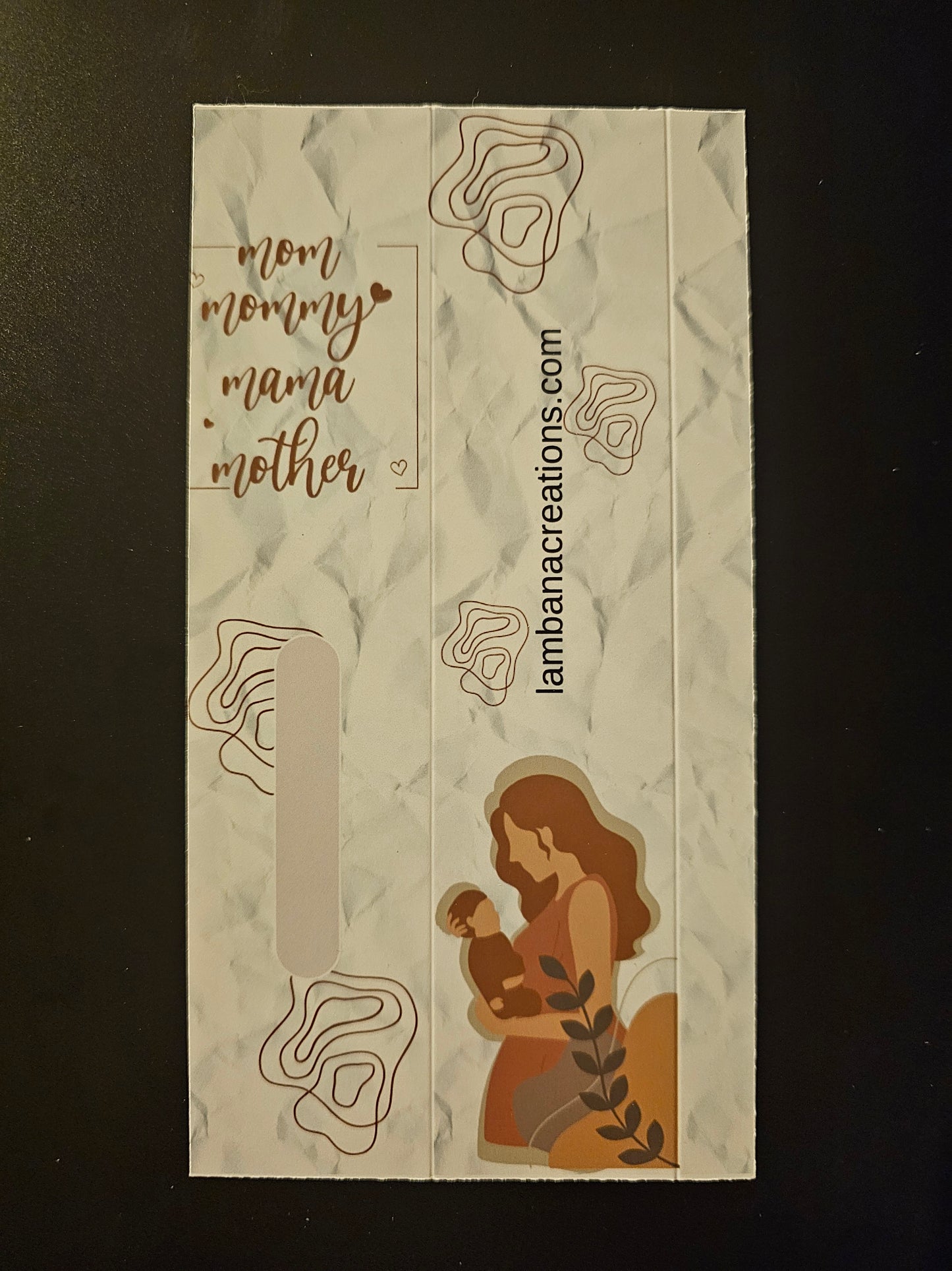 Mother's Day Rose Gel Pen/Heart Pen in Mini Sleeve