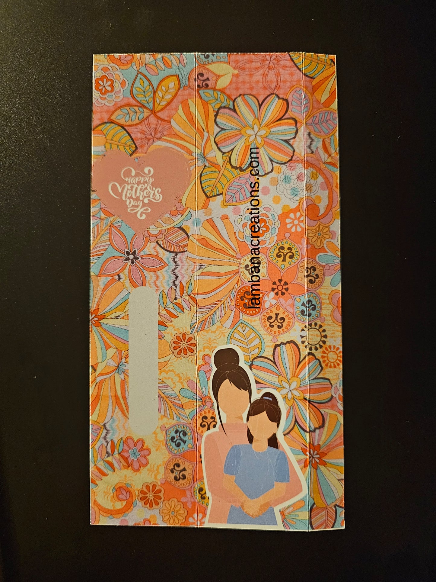 Mother's Day Rose Gel Pen/Heart Pen in Mini Sleeve