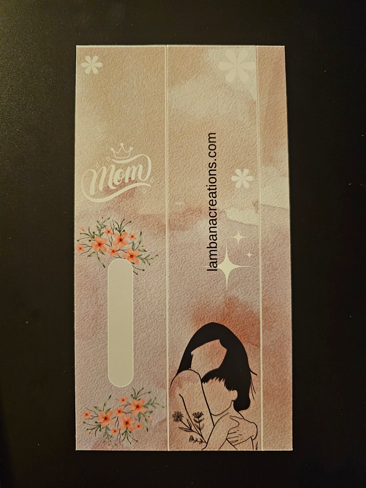 Mother's Day Rose Gel Pen/Heart Pen in Mini Sleeve