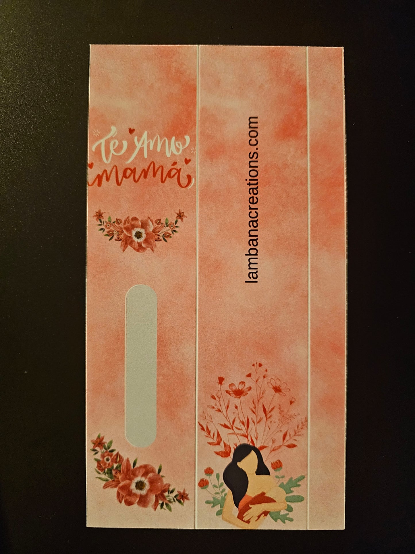 Mother's Day Rose Gel Pen/Heart Pen in Mini Sleeve
