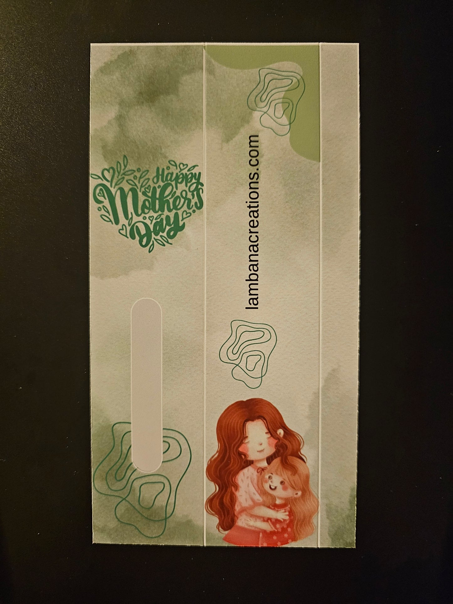 Mother's Day Rose Gel Pen/Heart Pen in Mini Sleeve