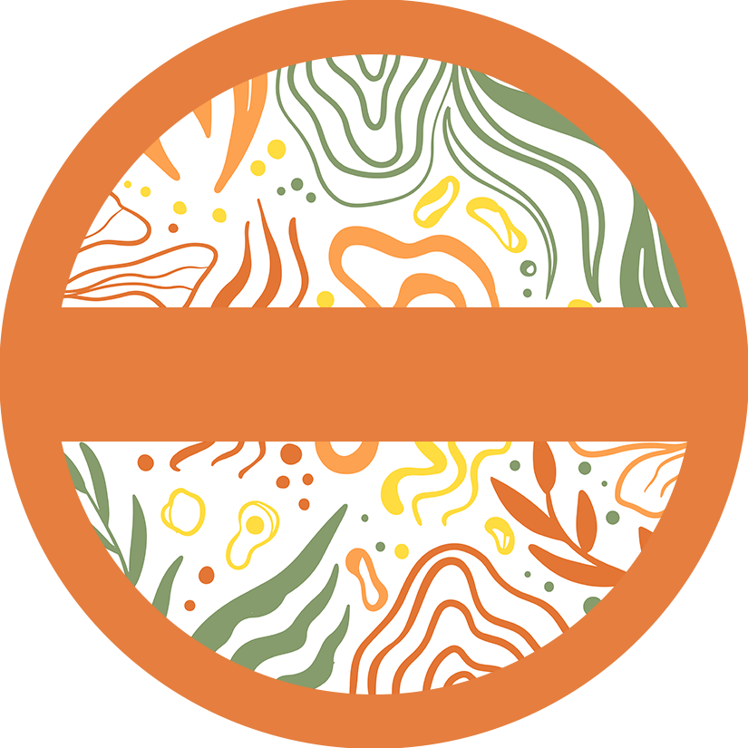 Personalized Pocket Mirror - Abstract