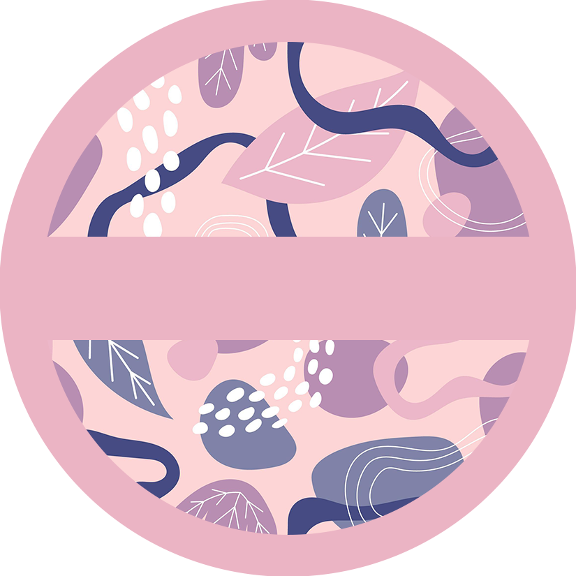 Personalized Pocket Mirror - Abstract