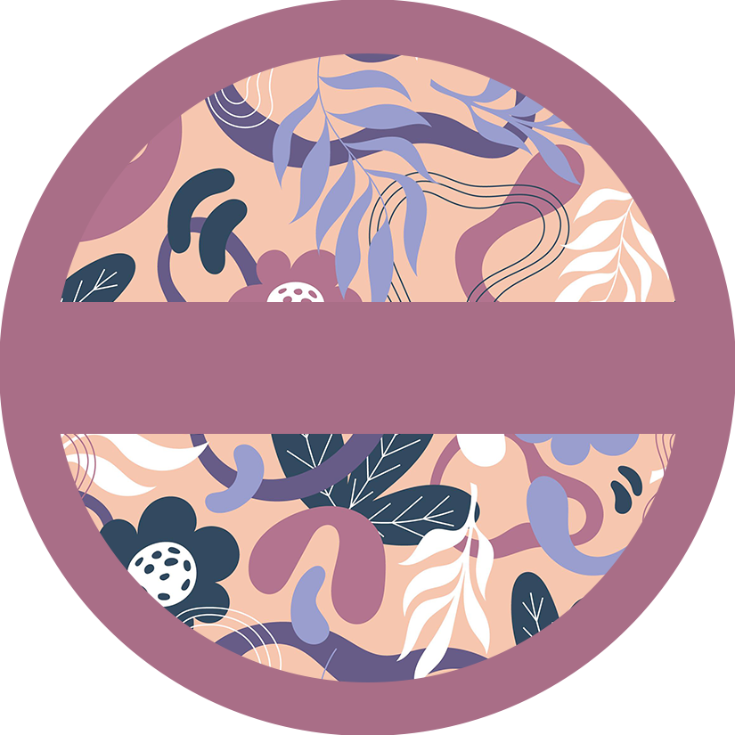 Personalized Pocket Mirror - Abstract