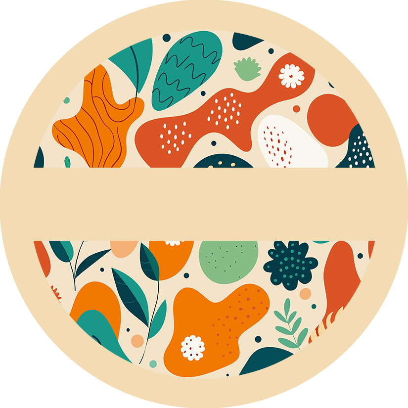 Personalized Pocket Mirror - Abstract