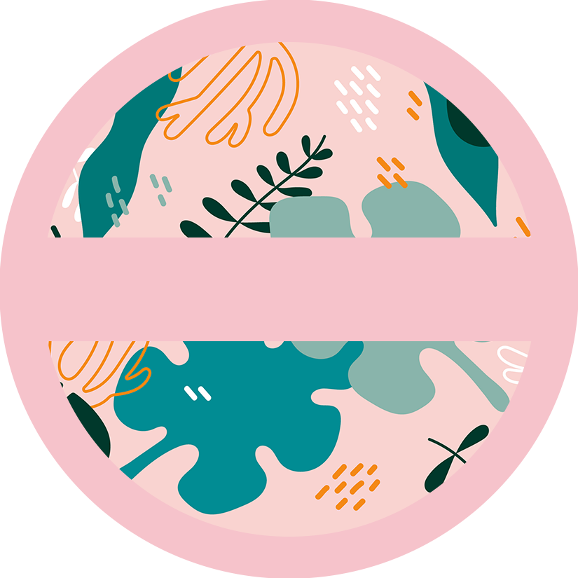Personalized Pocket Mirror - Abstract
