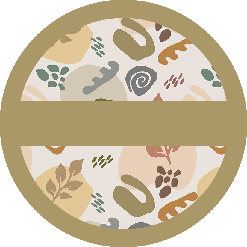 Personalized Pocket Mirror - Abstract