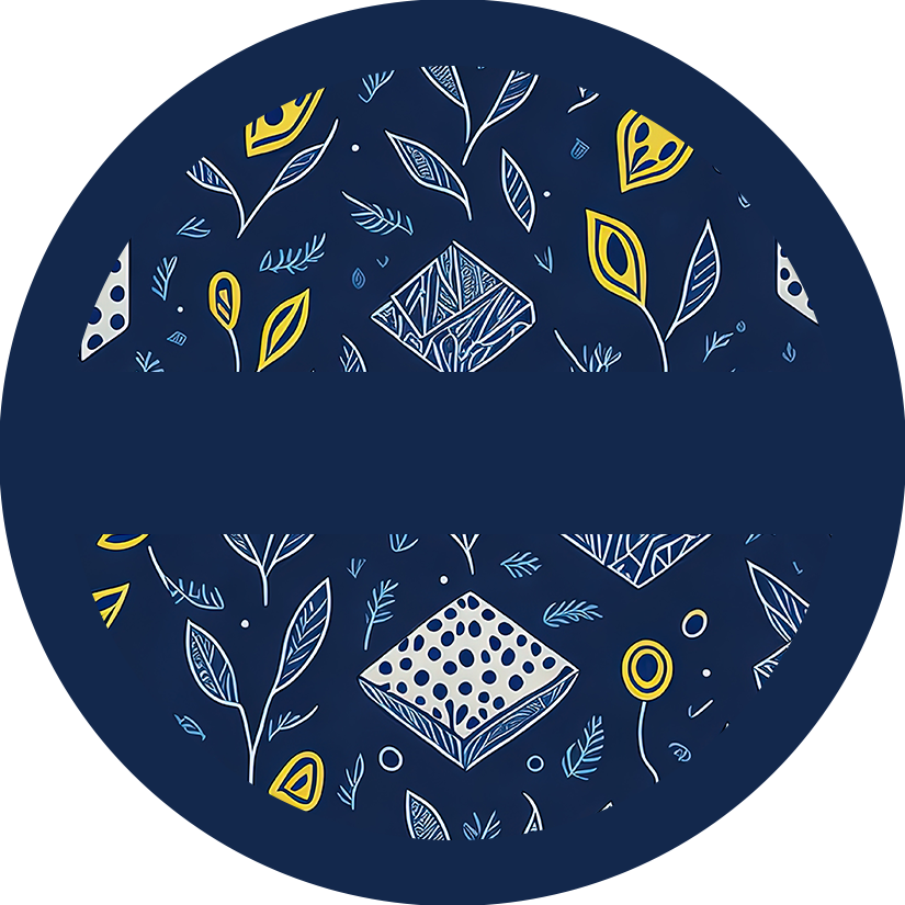 Personalized Pocket Mirror - Abstract