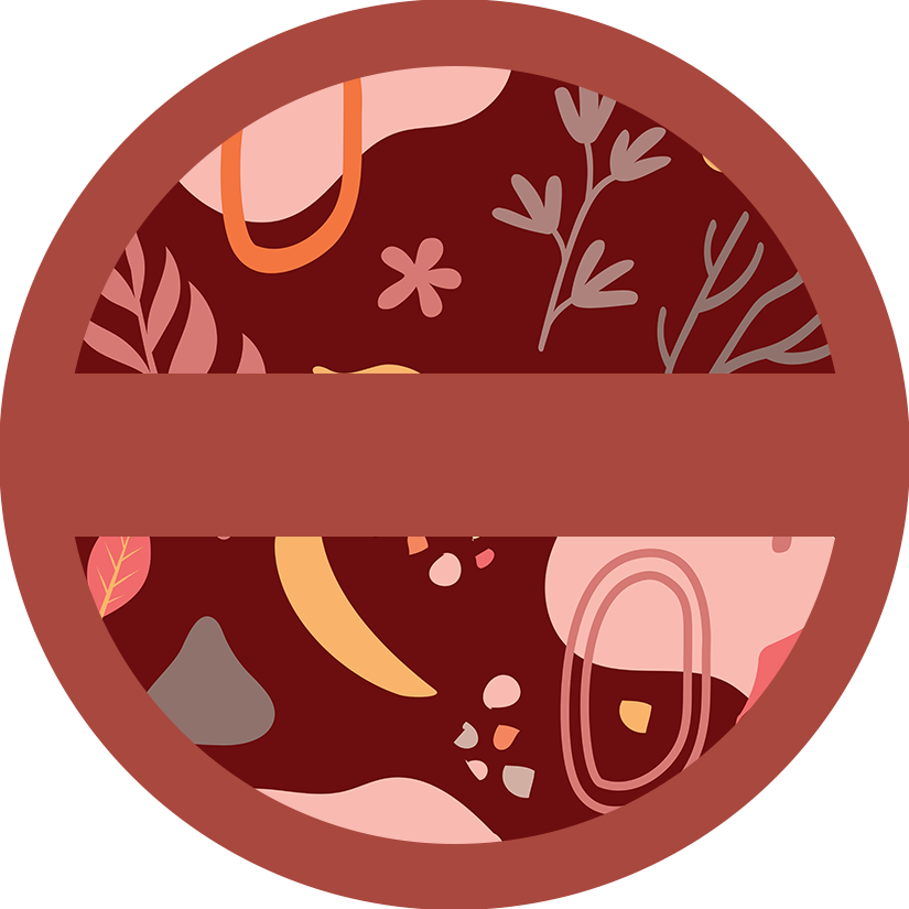 Personalized Pocket Mirror - Abstract
