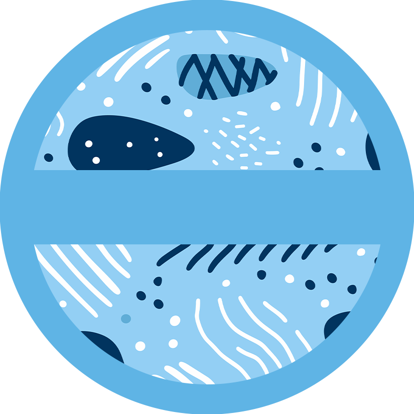 Personalized Pocket Mirror - Abstract