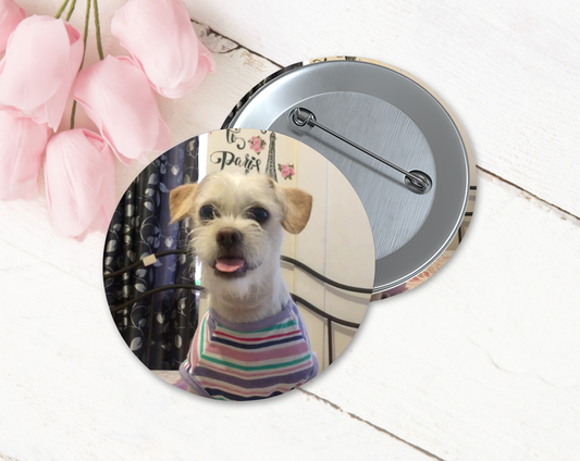 Custom 2.25" Round Pins - Set of 6