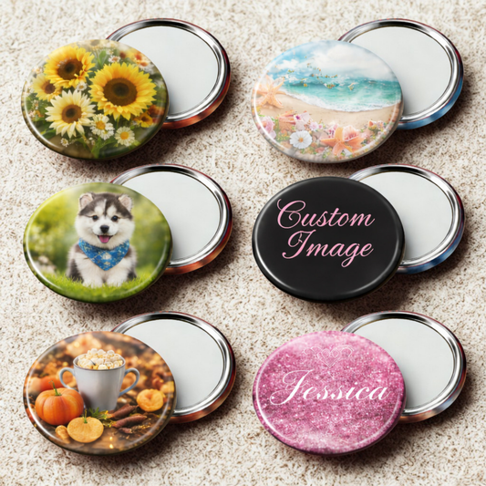 2.25" Custom Mirror - Set of 6