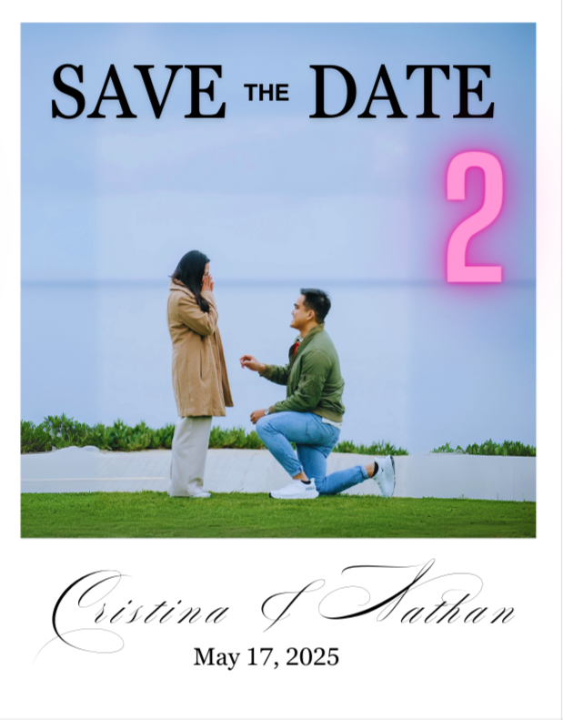 Save the Date Magnets - Set of 10