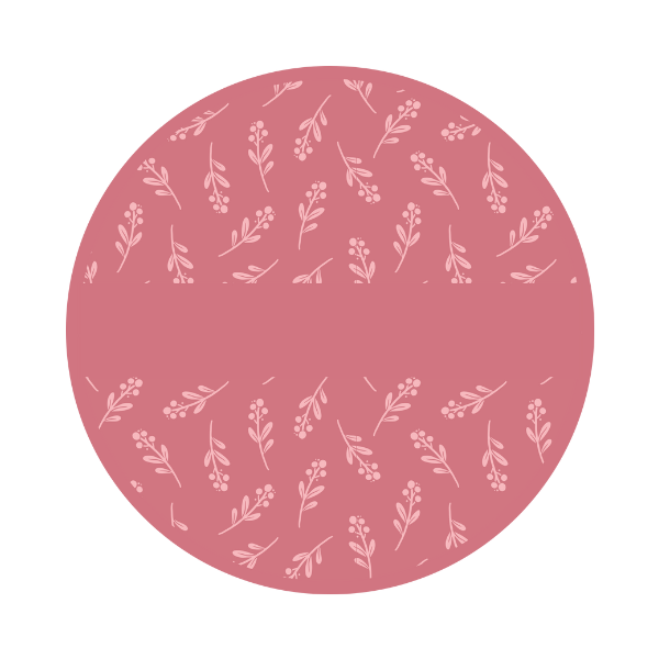 Personalized Pocket Mirror - Floral