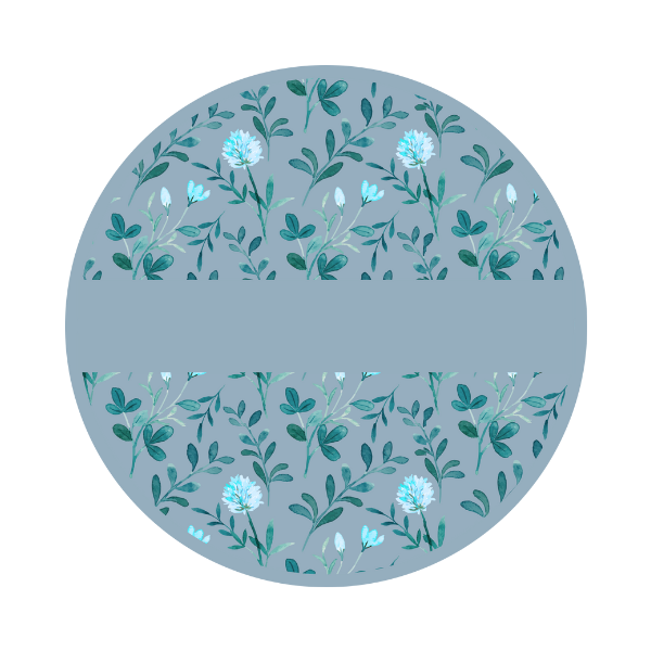 Personalized Pocket Mirror - Floral