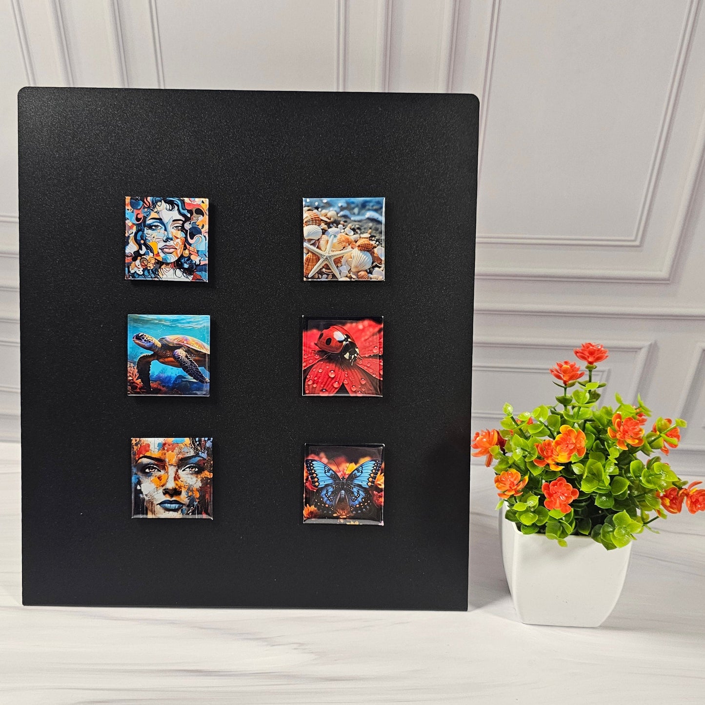 2x2 Custom Square Magnets - Set of 6