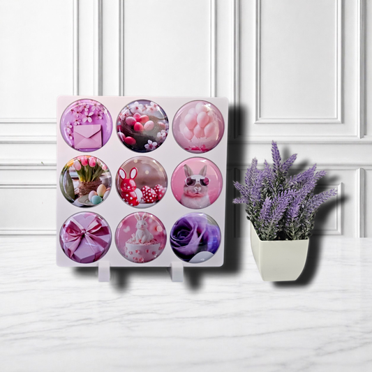 3x3 Frame - Round Magnets