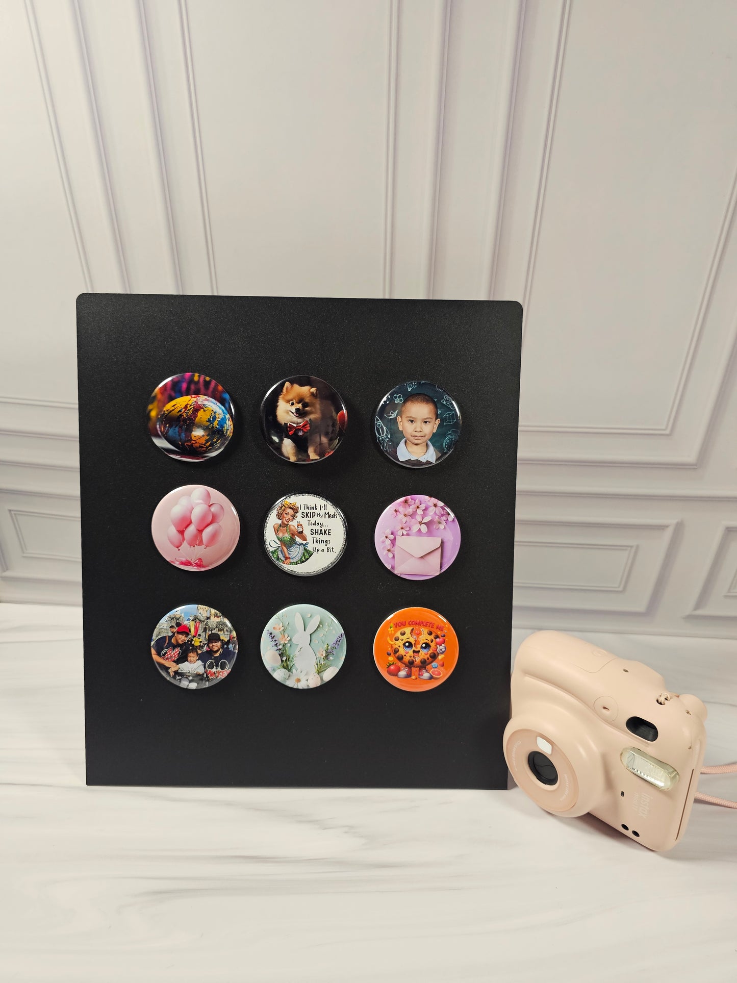 2.25" Custom Round Magnets - Set of 9